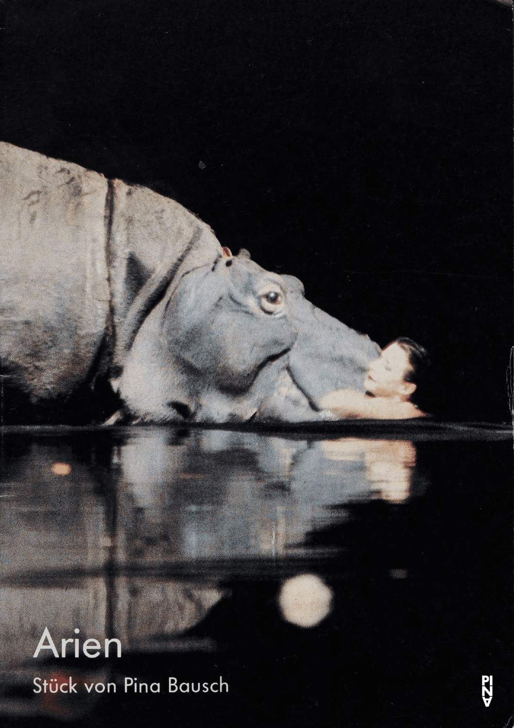 Programme pour « Arien » de Pina Bausch, saison 1983/84