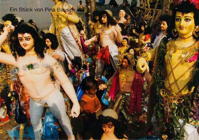 Programmheft zu „Bamboo Blues“ von Pina Bausch mit Tanztheater Wuppertal in Wuppertal, 18.05.2007–28.05.2007