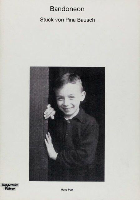 Programmheft zu „Bandoneon“ von Pina Bausch mit Tanztheater Wuppertal in Wuppertal, 20. Dezember 1987