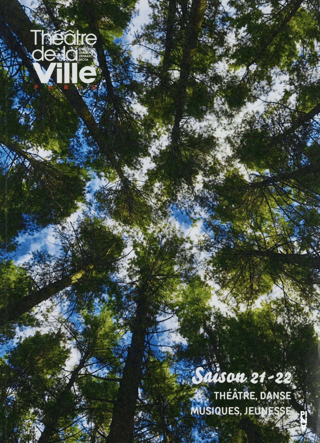 Spielzeitprogramm zu „Blaubart.  Beim Anhören einer Tonbandaufnahme von Béla Bartóks Oper »Herzog Blaubarts Burg«“ von Pina Bausch mit Tanztheater Wuppertal in Paris, 18.06.2022–02.07.2022