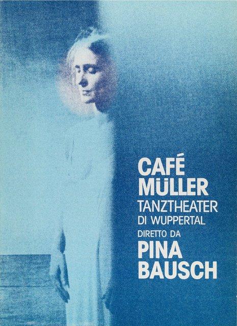Programmheft zu „Café Müller“ von Pina Bausch mit Tanztheater Wuppertal in Sassari, 22.02.1984–23.02.1984