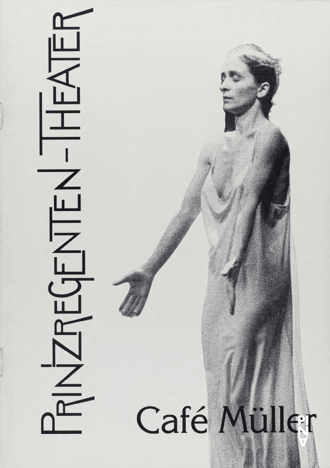 Booklet for “Café Müller” by Pina Bausch with Tanztheater Wuppertal in in Munich, 05/23/1993 – 05/24/1993