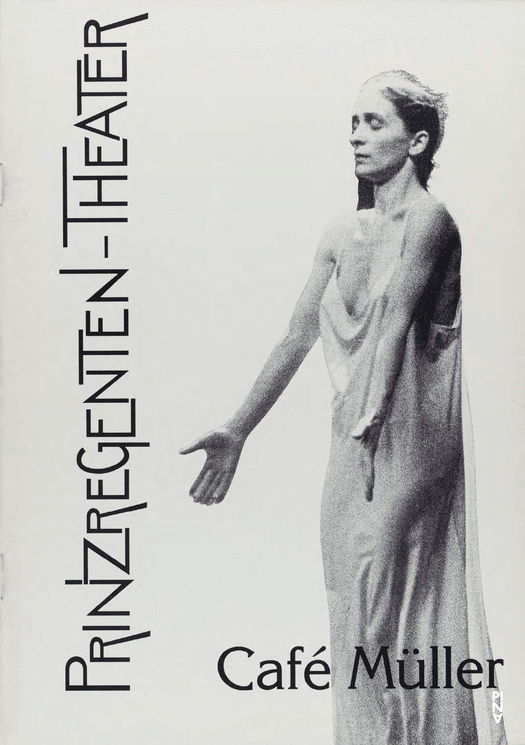Programme pour « Café Müller » de Pina Bausch avec Tanztheater Wuppertal à Munich, 23 mai 1993 – 24 mai 1993