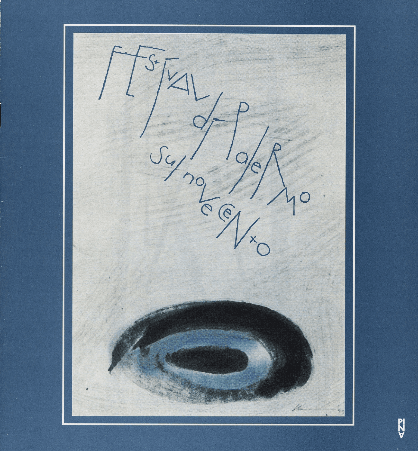 Programme pour « Danzón » de Pina Bausch avec Tanztheater Wuppertal à Palerme, 24 oct. 1997 – 26 oct. 1997