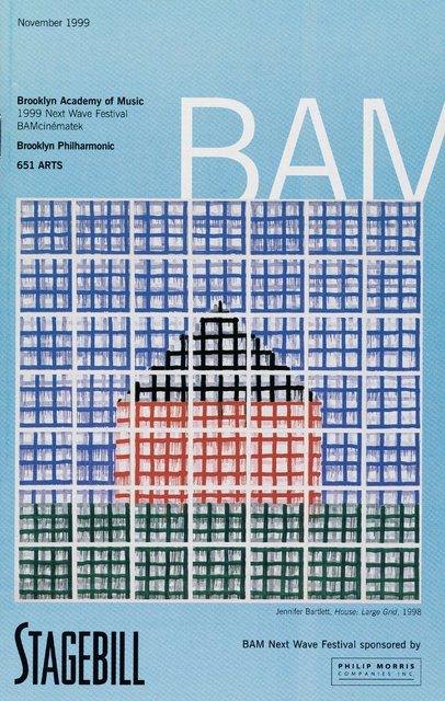 Programmheft zu „Danzón“ von Pina Bausch mit Tanztheater Wuppertal in New York, 02.11.1999–07.11.1999