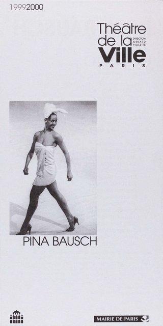 Programmheft zu „O Dido“ von Pina Bausch mit Tanztheater Wuppertal in Paris, 16.06.2000–01.07.2000