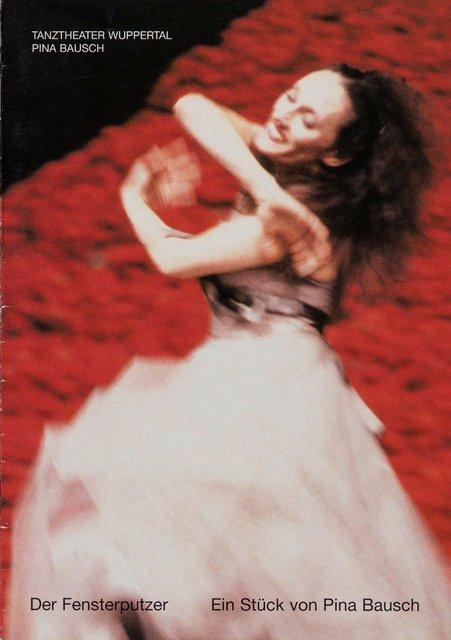 Programmheft zu „Der Fensterputzer“ von Pina Bausch mit Tanztheater Wuppertal in Wuppertal, 08.11.2006–12.11.2006
