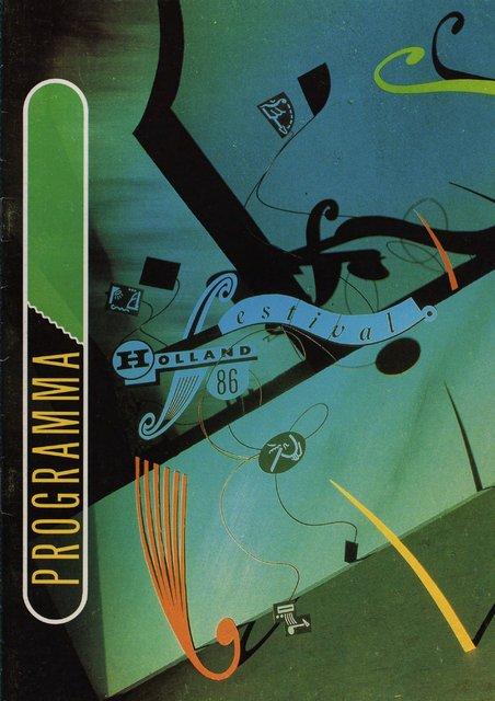 Booklet for “Auf dem Gebirge hat man ein Geschrei gehört (On the Mountain a Cry Was Heard)” by Pina Bausch with Tanztheater Wuppertal in in Amsterdam, 06/08/1986 – 06/12/1986