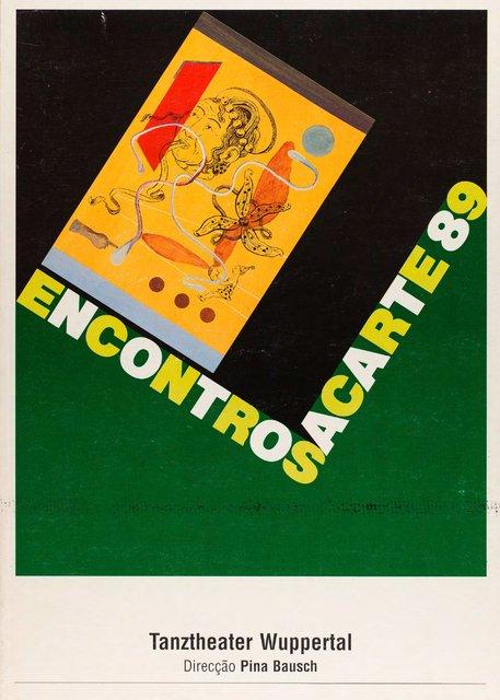 Booklet for “Auf dem Gebirge hat man ein Geschrei gehört (On the Mountain a Cry Was Heard)” by Pina Bausch with Tanztheater Wuppertal in in Lisbon, 09/25/1989 – 09/27/1989