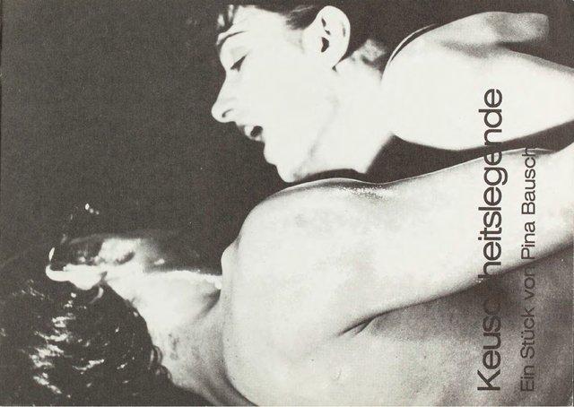 Programmheft zu „Keuschheitslegende“ von Pina Bausch mit Tanztheater Wuppertal in Wuppertal, 13. Dezember 1979