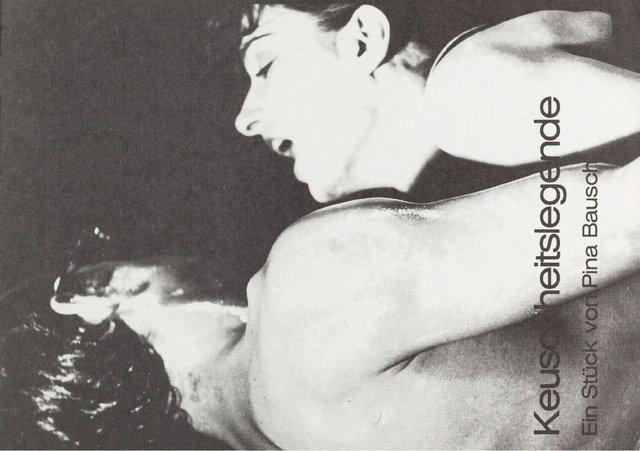 Programme pour « Keuschheitslegende (La légende de la chasteté) » de Pina Bausch avec Tanztheater Wuppertal à Wuppertal, 13 décembre 1979