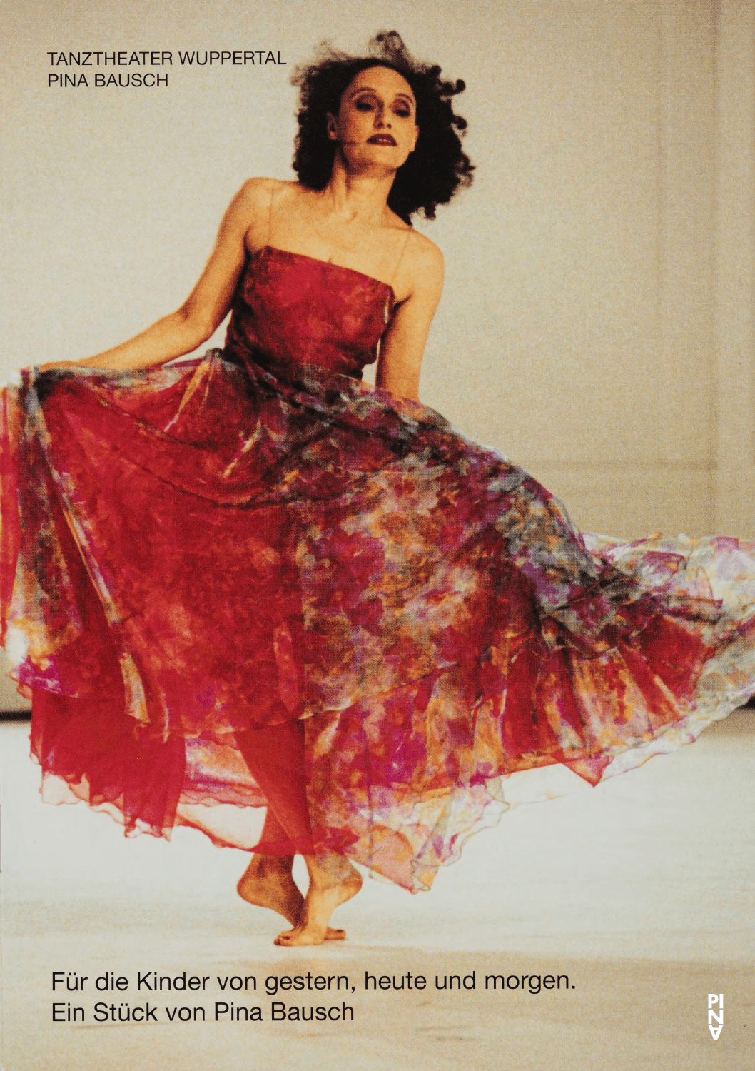 Booklet for “For the Children of Yesterday, Today and Tomorrow” by Pina Bausch with Tanztheater Wuppertal in in Wuppertal, 01/16/2014 – 01/19/2014