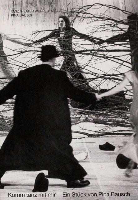 Programmheft zu „Komm tanz mit mir“ von Pina Bausch mit Tanztheater Wuppertal in Wuppertal, 9. Oktober 2008