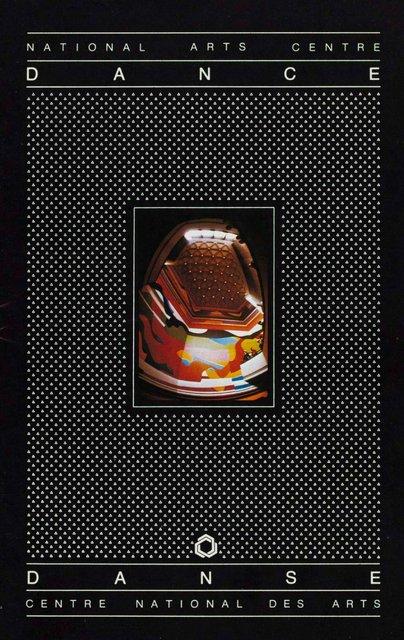 Programme pour « Kontakthof » de Pina Bausch avec Tanztheater Wuppertal à Ottawa, 26 sept. 1985 – 27 sept. 1985