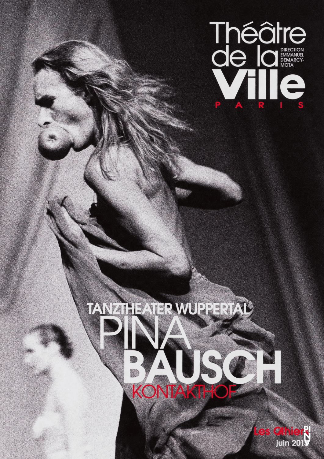 Programmheft zu „Kontakthof“ von Pina Bausch mit Tanztheater Wuppertal in Paris, 11.06.2013–21.06.2013