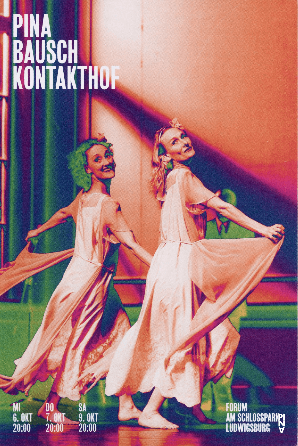 Programme pour « Kontakthof » de Pina Bausch avec Tanztheater Wuppertal à Ludwigsburg, 6 oct. 2021 – 9 oct. 2021