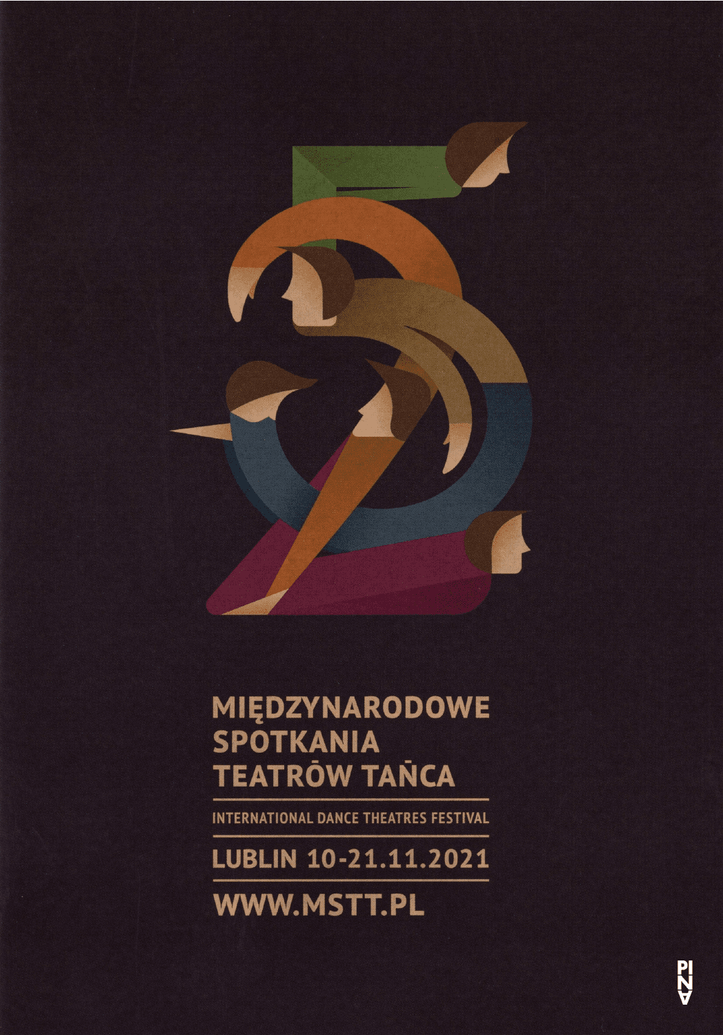 Programme pour « Kontakthof » de Pina Bausch avec Tanztheater Wuppertal à Lublin, 19 nov. 2021 – 21 nov. 2021