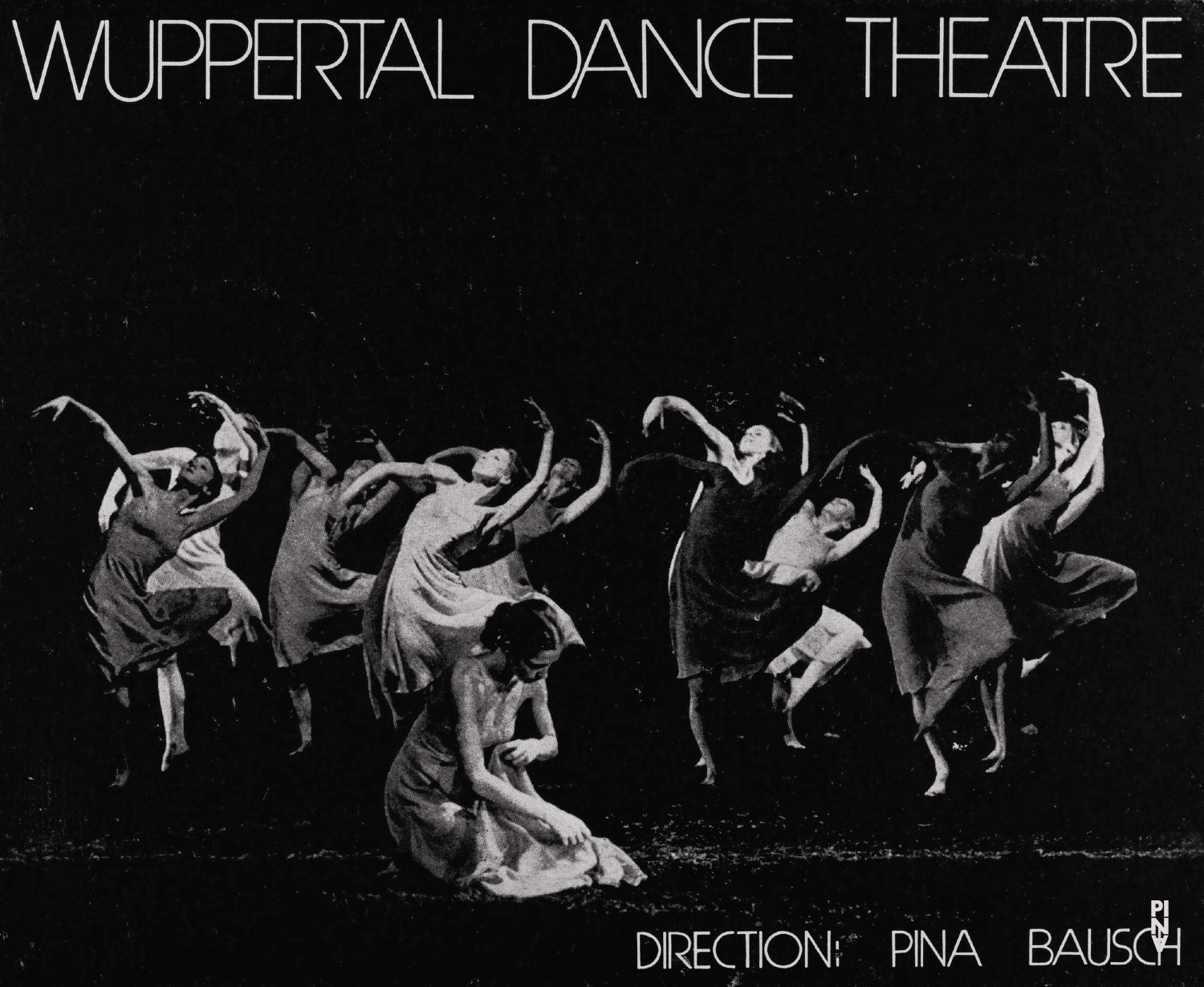 Flyer for “The Rite of Spring”, “The Second Spring” and “Wind From West” by Pina Bausch with Tanztheater Wuppertal in in Hyderabad, Jan. 14, 1979