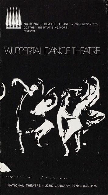 Programmheft zu „Das Frühlingsopfer“, „Wind von West“ und „Der zweite Frühling“ von Pina Bausch mit Tanztheater Wuppertal in Singapur, 23. Januar 1979