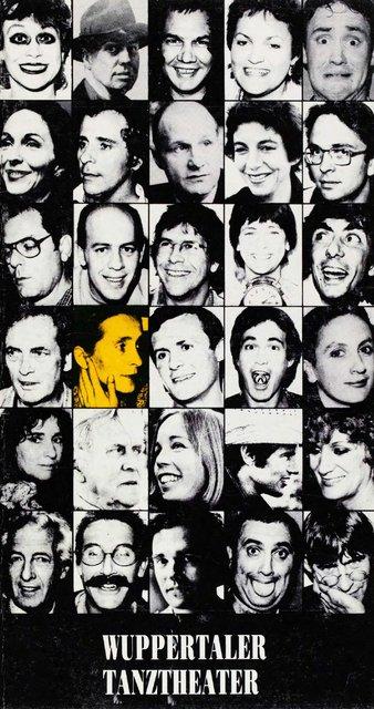 Programme pour « Kontakthof », « Barbe-Bleue. En écoutant un enregistrement sur bande magnétique de l’opéra de Béla Bartók « Le Château de Barbe-Bleue » » et « 1980 – Une pièce de Pina Bausch » de Pina Bausch avec Tanztheater Wuppertal à Adélaïde et Melbourne, 7 mars 1982 – 20 mars 1982