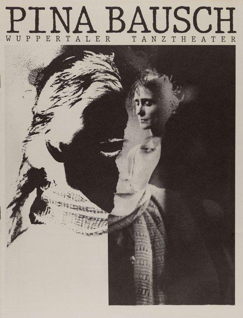 Programmheft zu „Café Müller“, „Das Frühlingsopfer“, „Blaubart.  Beim Anhören einer Tonbandaufnahme von Béla Bartóks Oper »Herzog Blaubarts Burg«“ und „1980 – Ein Stück von Pina Bausch“ von Pina Bausch mit Tanztheater Wuppertal in New York, 12.06.1984–24.06.1984