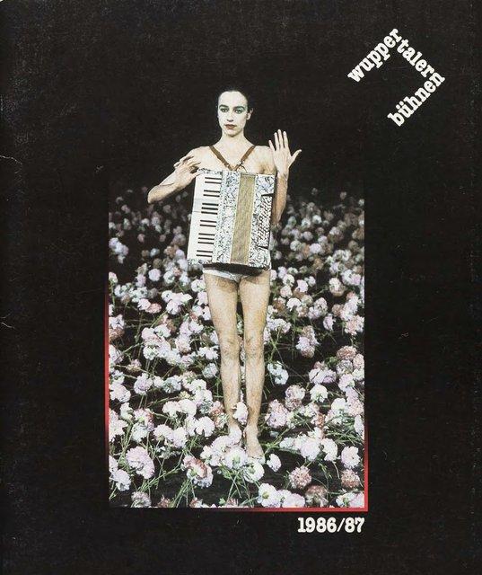 Season programme for “He Takes Her by The Hand and Leads Her Into the Castle, The Others Follow”, “1980 – A Piece by Pina Bausch”, “Renate wandert aus (Renate Emigrates)” and more by Pina Bausch with Tanztheater Wuppertal in in Bochum and Wuppertal, 04/22/1978 – 03/15/1987
