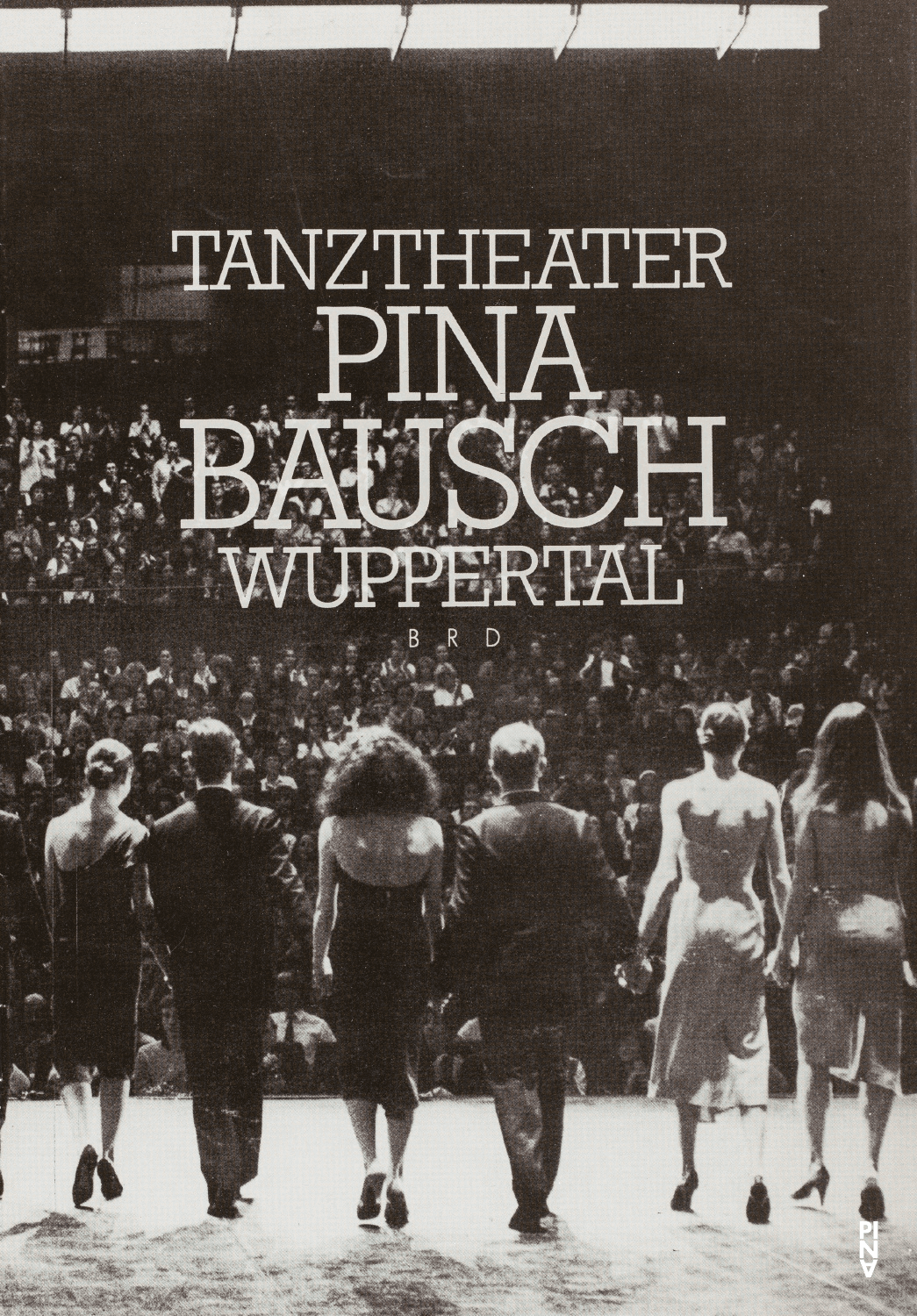 Programme pour « 1980 – Une pièce de Pina Bausch », « Le Sacre du printemps » et « Café Müller » de Pina Bausch avec Tanztheater Wuppertal à Dresde, Gera, Berlin et Cottbus, 27 mai 1987 – 7 juin 1987