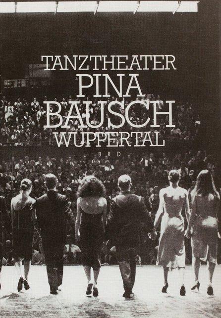 Programme pour « 1980 – Une pièce de Pina Bausch », « Le Sacre du printemps » et « Café Müller » de Pina Bausch avec Tanztheater Wuppertal à Dresde, Gera, Berlin et Cottbus, 27 mai 1987 – 7 juin 1987