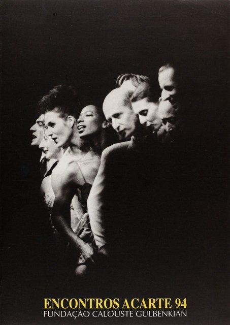 Programmheft zu „Das Frühlingsopfer“, „Café Müller“, „Kontakthof“ und weiteren von Pina Bausch mit Tanztheater Wuppertal in Lissabon, 06.09.1994–22.09.1994