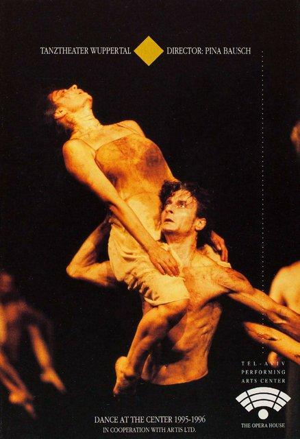 Booklet for “The Rite of Spring”, “Café Müller” and “Viktor” by Pina Bausch with Tanztheater Wuppertal in in Tel Aviv, 11/15/1995 – 11/29/1995