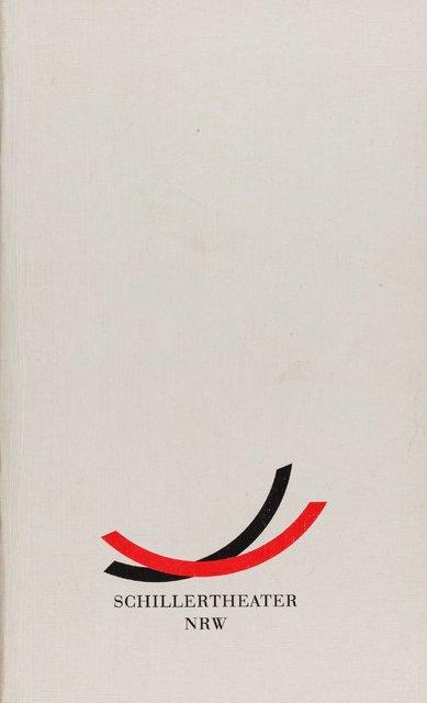 Programme de la saison pour « Iphigenie auf Tauris », « Der Fensterputzer (Le laveur de vitres) », « Masurca Fogo » et autres de Pina Bausch avec Tanztheater Wuppertal à Wuppertal, 10 déc. 1999 – 5 mai 2000