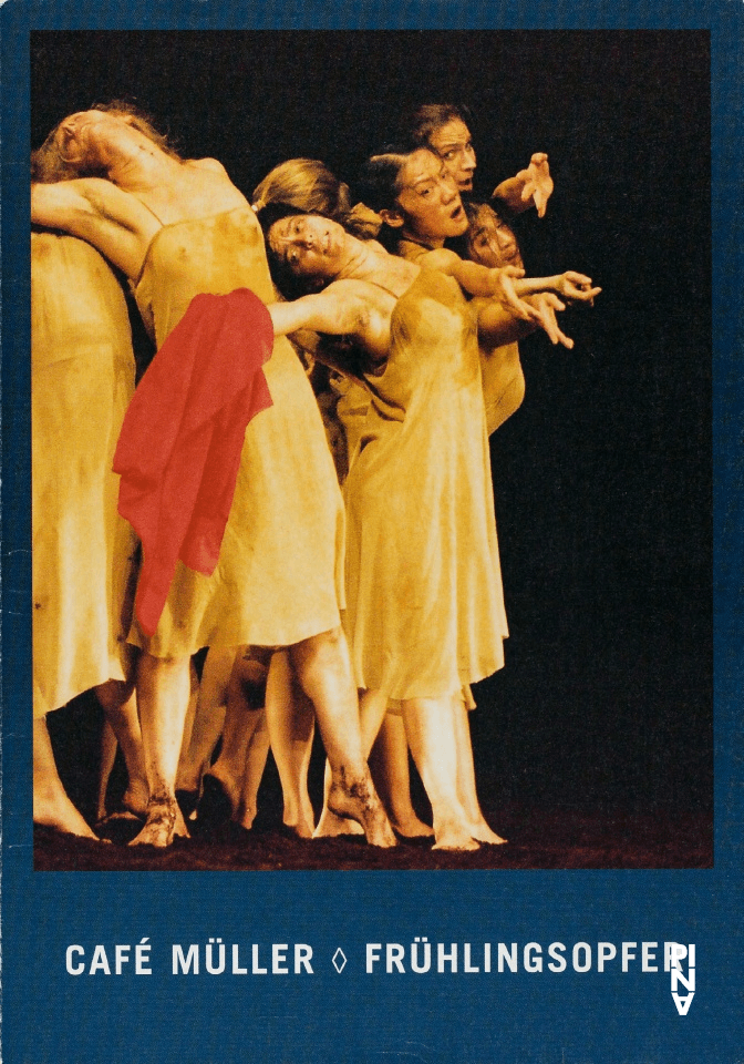 Booklet for “Café Müller” and “The Rite of Spring” by Pina Bausch with Tanztheater Wuppertal in in Bochum, 05/16/2003 – 05/18/2003