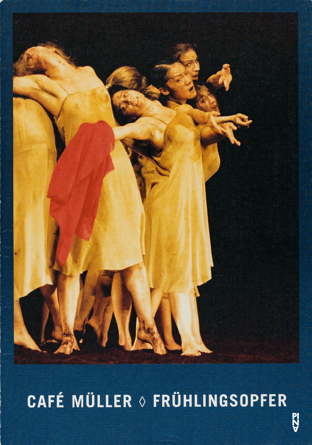 Booklet for “Café Müller” and “The Rite of Spring” by Pina Bausch with Tanztheater Wuppertal in in Bochum, 05/16/2003 – 05/18/2003