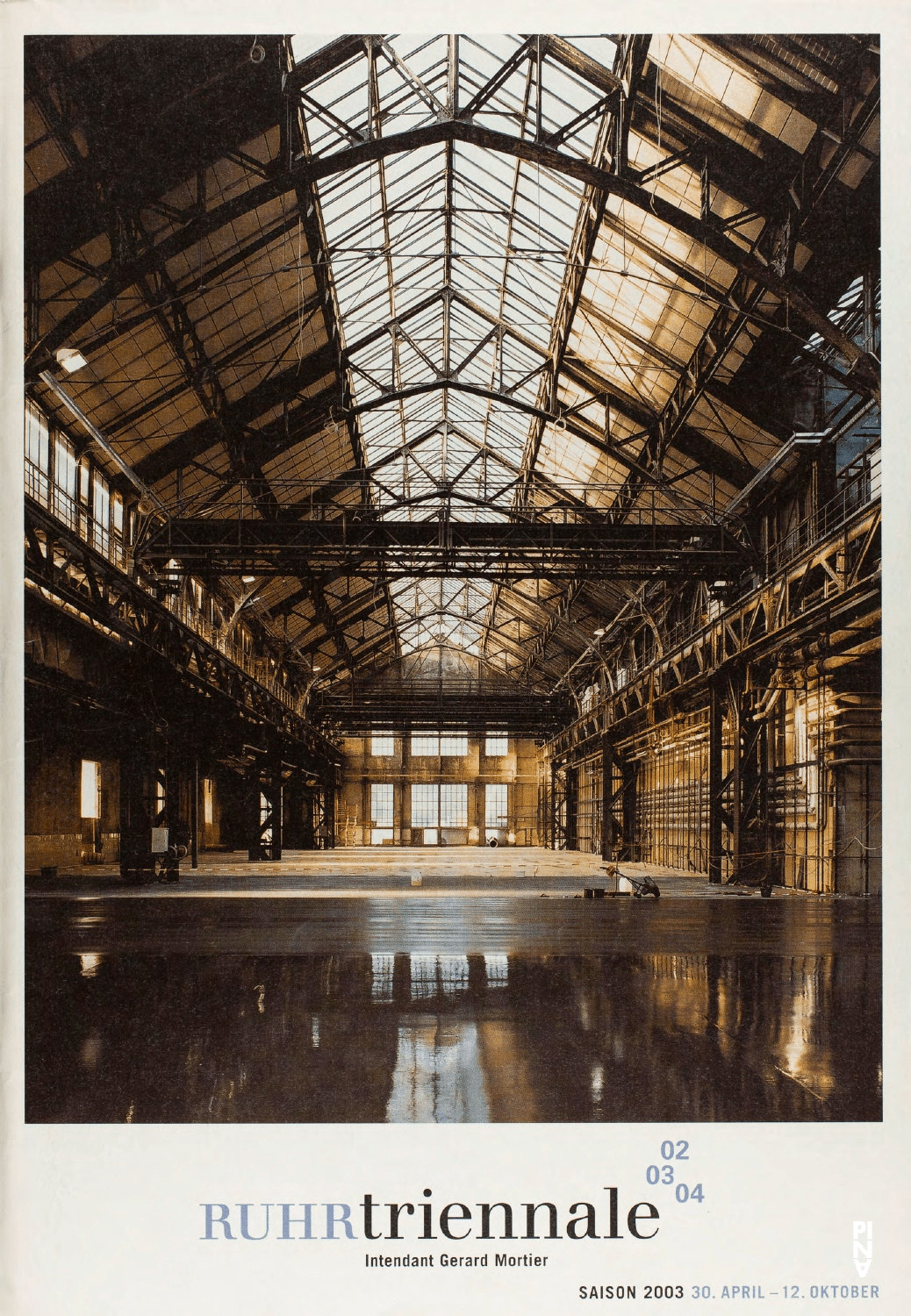 Short term programme for “Café Müller” and “The Rite of Spring” by Pina Bausch with Tanztheater Wuppertal in in Bochum, 05/16/2003 – 05/18/2003