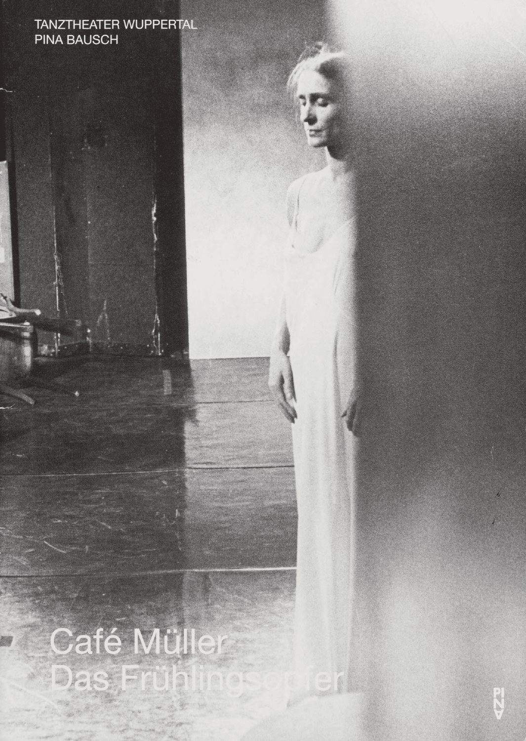 Programme pour « Café Müller » et « Le Sacre du printemps » de Pina Bausch avec Tanztheater Wuppertal à Wuppertal, 11 mars 2004