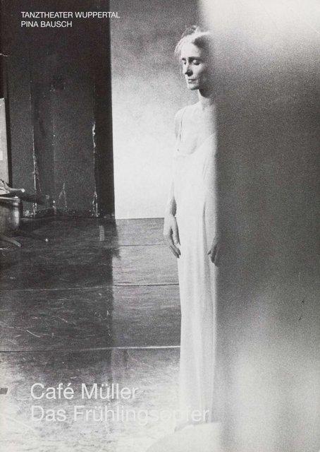 Programme pour « Café Müller » et « Le Sacre du printemps » de Pina Bausch avec Tanztheater Wuppertal à Wuppertal, 11 mars 2004