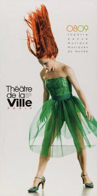 Spielzeitprogramm zu „Wiesenland“ und „'Sweet Mambo'“ von Pina Bausch mit Tanztheater Wuppertal in Paris, 07.01.2009–29.01.2009