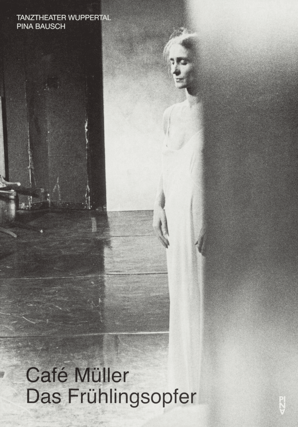 Booklet for “Café Müller” and “The Rite of Spring” by Pina Bausch with Tanztheater Wuppertal in in Wuppertal, 10/22/2009 – 10/25/2009