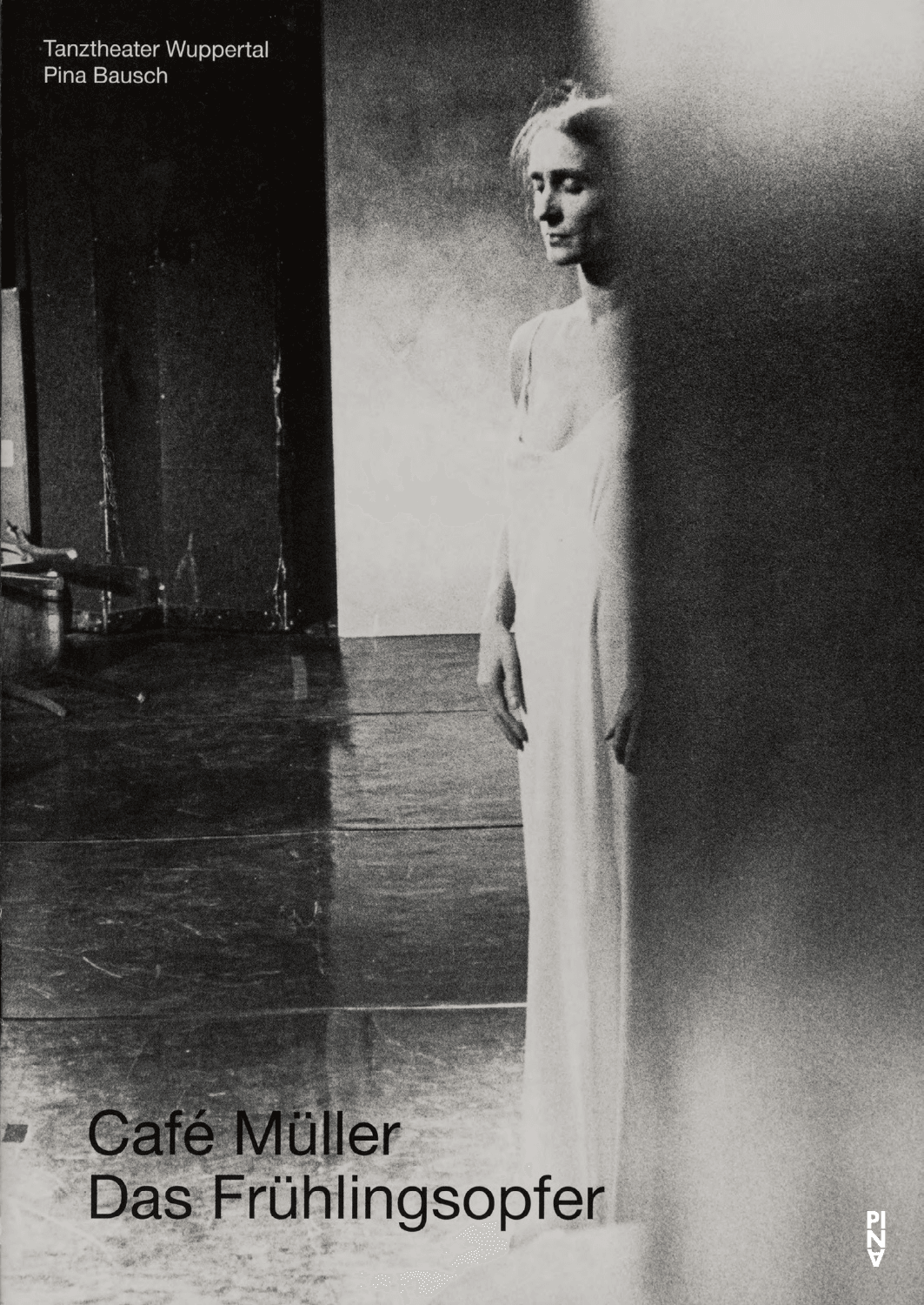 Programmheft zu „Café Müller“ und „Das Frühlingsopfer“ von Pina Bausch mit Tanztheater Wuppertal in Wuppertal, 28.01.2016–31.01.2016