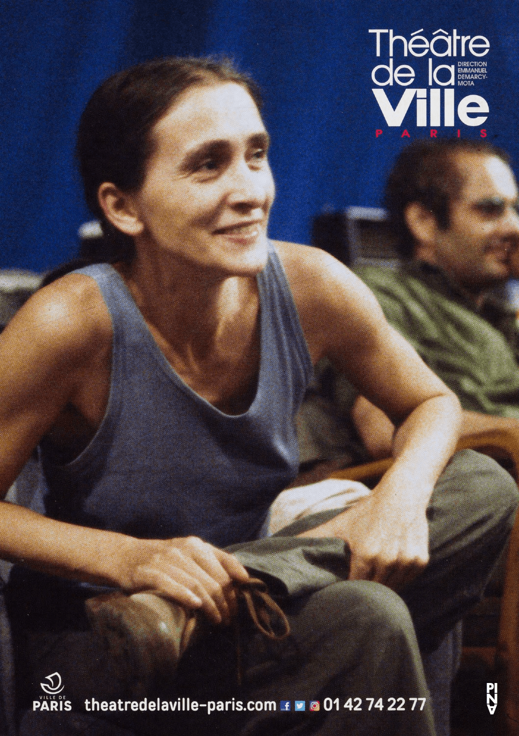 Programmheft zu „Bon Voyage, Bob“ von Alan Lucien Øyen mit Tanztheater Wuppertal und „Seit sie“ von Dimitris Papaioannou mit Tanztheater Wuppertal in Paris, 29.06.2019–11.07.2019