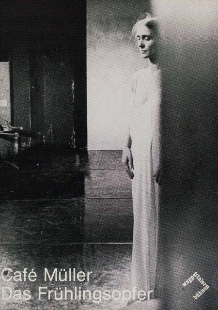 Programme pour « Café Müller » et « Le Sacre du printemps » de Pina Bausch à Wuppertal, saison 1986/87