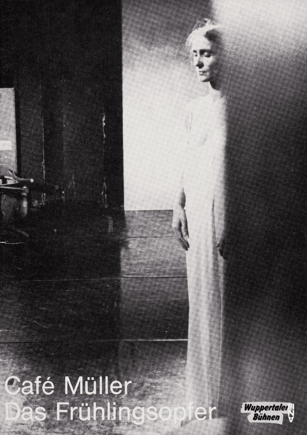 Programme pour « Café Müller » et « Le Sacre du printemps » de Pina Bausch