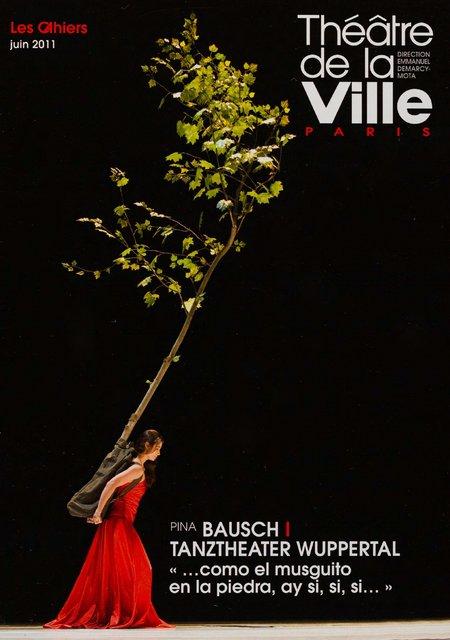 Programmheft zu „"... como el musguito en la piedra, ay si, si, si ..." (Wie das Moos auf dem Stein)“ von Pina Bausch mit Tanztheater Wuppertal in Paris, 22.06.2011–08.07.2011