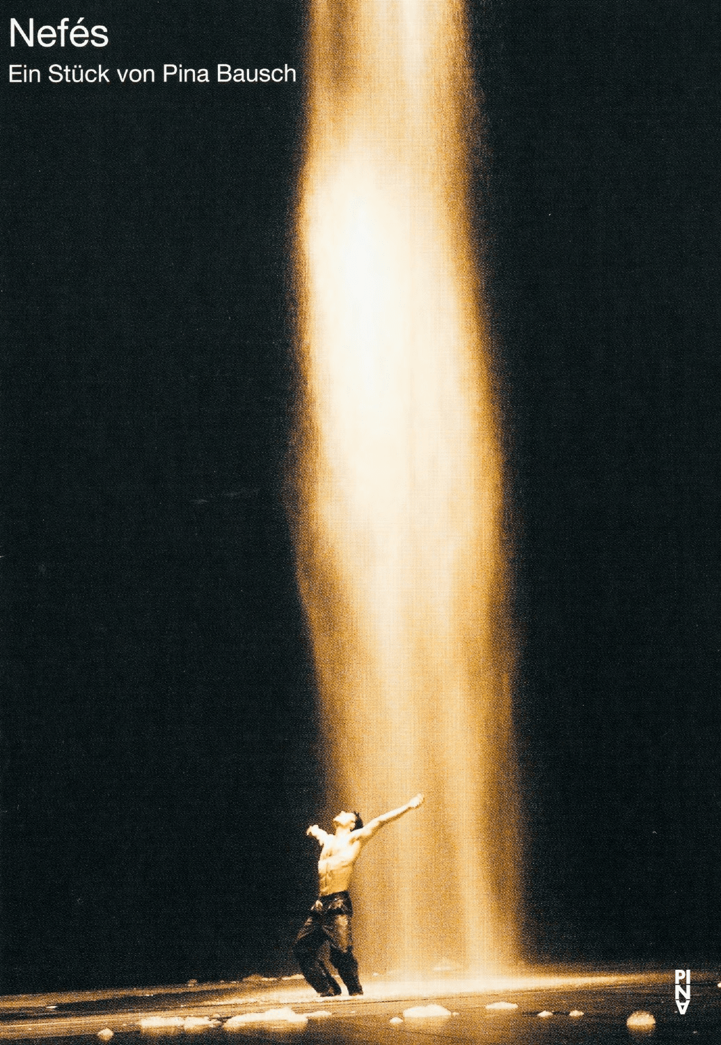 Programme pour « Nefés » de Pina Bausch avec Tanztheater Wuppertal à Wuppertal, 18 décembre 2003