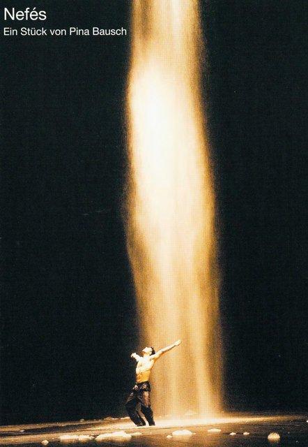 Programme pour « Nefés » de Pina Bausch avec Tanztheater Wuppertal à Wuppertal, 18 décembre 2003