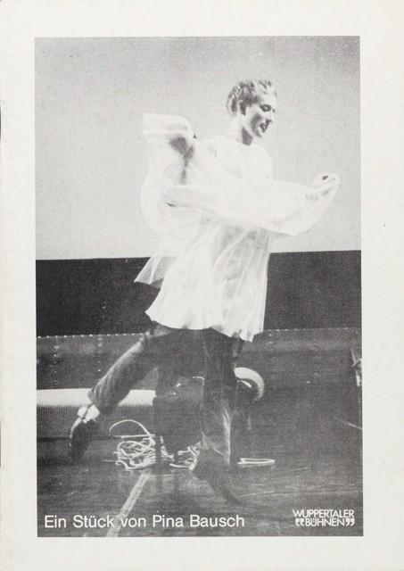 Programme pour « Nelken (Les oeillets) » de Pina Bausch avec Tanztheater Wuppertal à Wuppertal, 30 décembre 1982