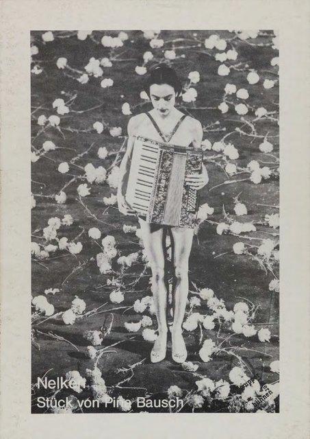 Programme pour « Nelken (Les œillets) » de Pina Bausch avec Tanztheater Wuppertal à Wuppertal, 24 janvier 1987