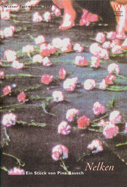 Booklet for “Nelken (Carnations)” by Pina Bausch with Tanztheater Wuppertal in in Vienna, 05/29/1993 – 05/31/1993