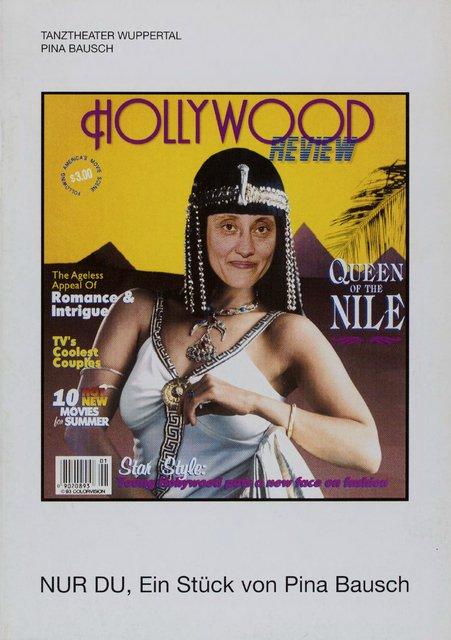 Booklet for “Nur Du (Only You)” by Pina Bausch with Tanztheater Wuppertal in in Wuppertal, March 1, 2001