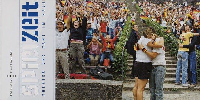 Prospectus pour « Rough Cut » de Pina Bausch avec Tanztheater Wuppertal à Berlin, 24 jan. 2007 – 28 jan. 2007